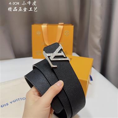 LOUIS VUITTON   2023新款時尚皮帶  4.0CM