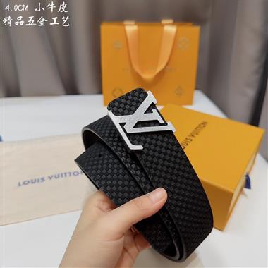 LOUIS VUITTON   2023新款時尚皮帶  4.0CM