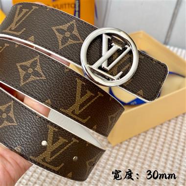 LOUIS VUITTON   2023新款時尚皮帶   3.0CM