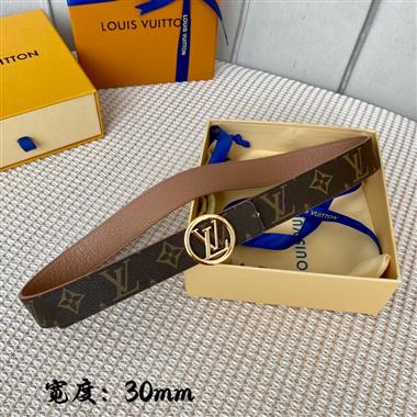 LOUIS VUITTON   2023新款時尚皮帶   3.0CM