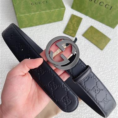 GUCCI    2023新款時尚皮帶   4.0CM