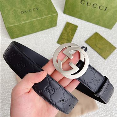 GUCCI    2023新款時尚皮帶   4.0CM