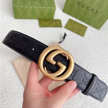 GUCCI    2023新款時尚皮帶   4.0CM