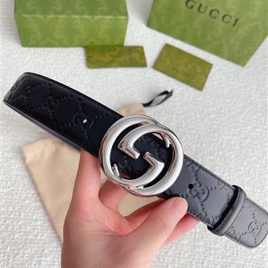 GUCCI    2023新款時尚皮帶   4.0CM