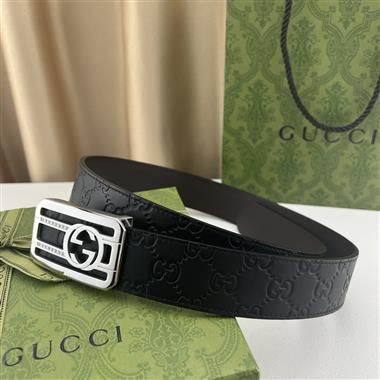 GUCCI    2023新款時尚皮帶   3.8CM