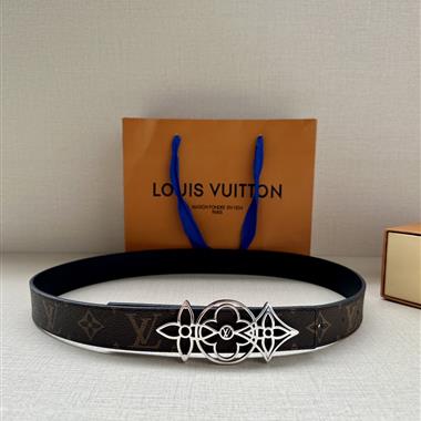 LOUIS VUITTON   2023新款時尚皮帶  3.0CM