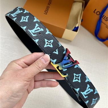 LOUIS VUITTON   2023新款時尚皮帶  4.0CM