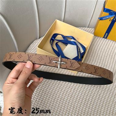 LOUIS VUITTON   2023新款時尚皮帶  2.5CM