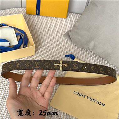 LOUIS VUITTON   2023新款時尚皮帶  2.5CM