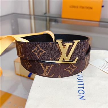 LOUIS VUITTON   2023新款時尚皮帶   3.0CM