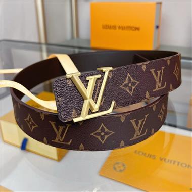 LOUIS VUITTON   2023新款時尚皮帶   4.0CM