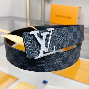 LOUIS VUITTON   2023新款時尚皮帶   4.0CM