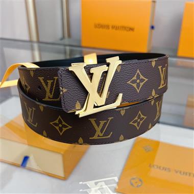 LOUIS VUITTON   2023新款時尚皮帶   4.0CM