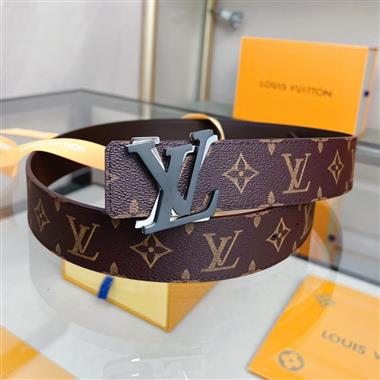 LOUIS VUITTON   2023新款時尚皮帶   4.0CM