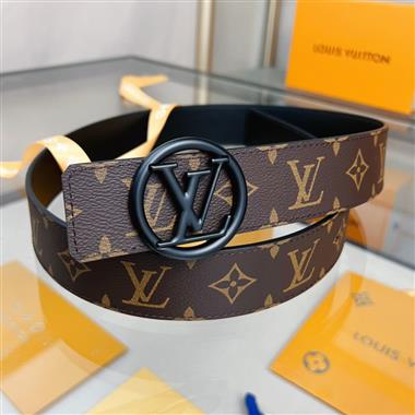 LOUIS VUITTON   2023新款時尚皮帶   4.0CM