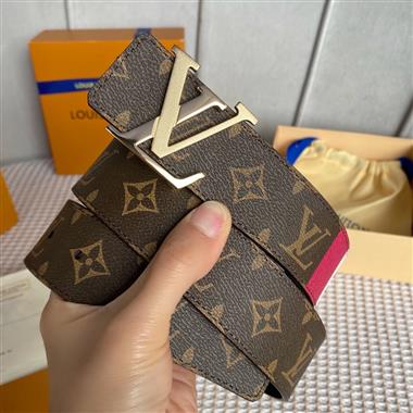 LOUIS VUITTON   2023新款時尚皮帶   4.0CM