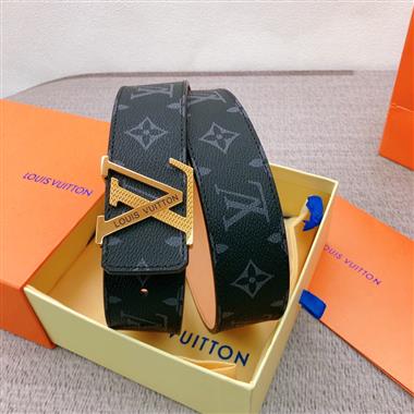 LOUIS VUITTON   2023新款時尚皮帶   4.0CM