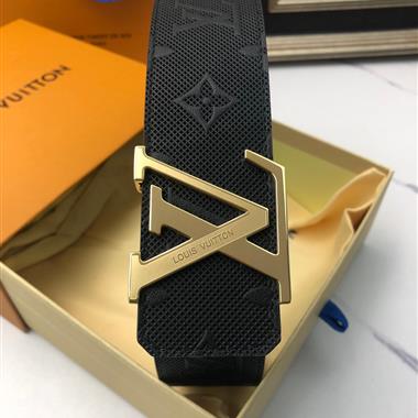 LOUIS VUITTON   2023新款時尚皮帶   4.0CM