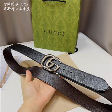 GUCCI    2023新款時尚皮帶   3.8CM