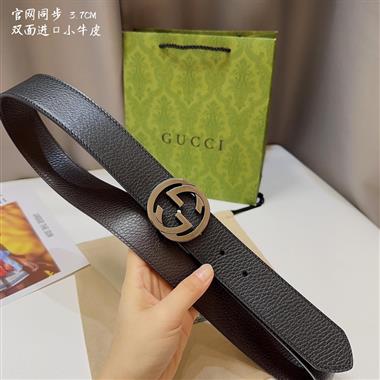 GUCCI    2023新款時尚皮帶   3.8CM