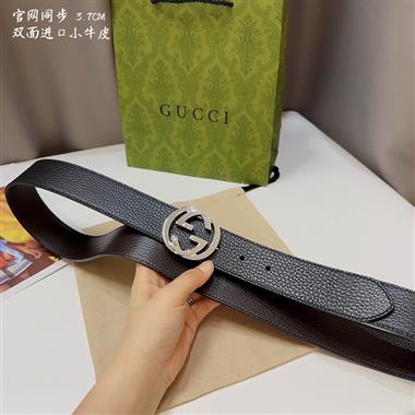 GUCCI    2023新款時尚皮帶   3.8CM