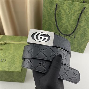 GUCCI    2023新款時尚皮帶   3.8CM