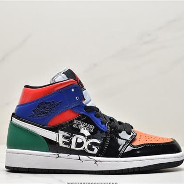 Nike DIY Air Jordan 1 Mid AJ1 經典復古文化休閑運動籃球鞋