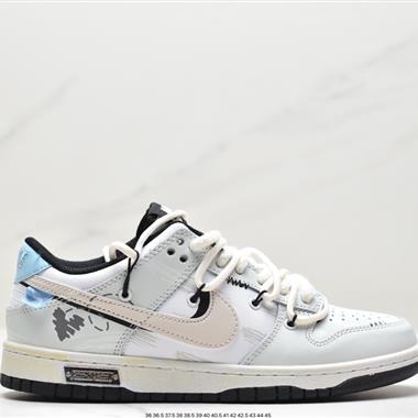 Nike SB Dunk Low"Milk White/Pink/Smile"扣籃系列低幫休閑運動滑板板鞋 