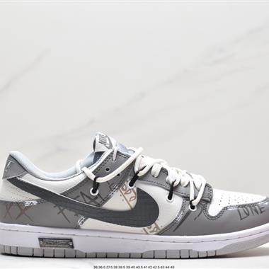 Nike SB Dunk Low"Milk White/Pink/Smile"扣籃系列低幫休閑運動滑板板鞋 