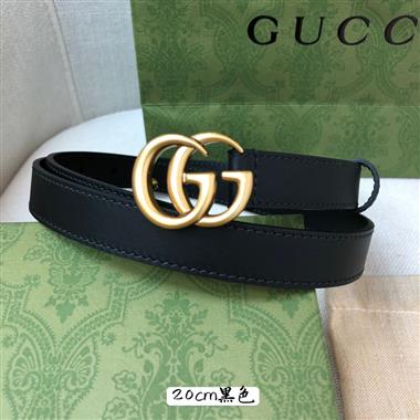 GUCCI   2023新款時尚皮帶   2.0CM