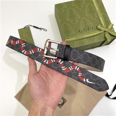 GUCCI   2023新款時尚皮帶   3.5CM