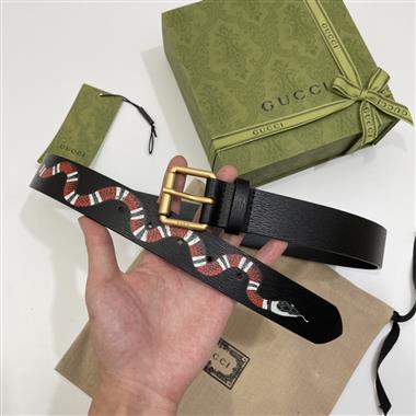 GUCCI   2023新款時尚皮帶   3.5CM