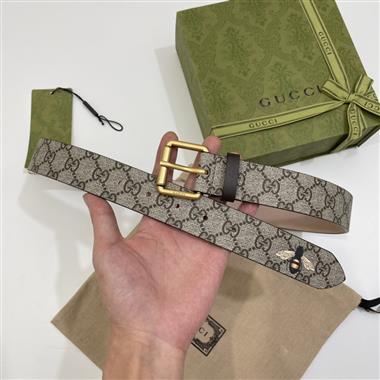 GUCCI   2023新款時尚皮帶   3.5CM