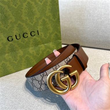 GUCCI   2023新款時尚皮帶   3.8CM