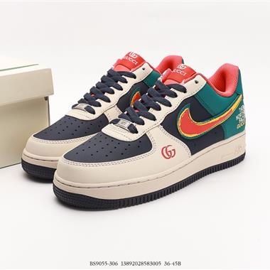 Nike Air Force 1 07 LowGUCCI空軍一號系列低幫經典百搭休閑運動板鞋