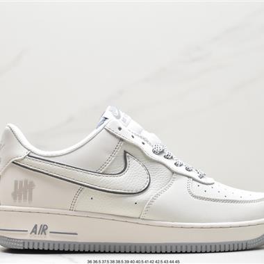 UNDEFEATED x Nike Air Force 1′07"Beige/Black 3M"空軍一號經典低幫百搭休閑運動板鞋
