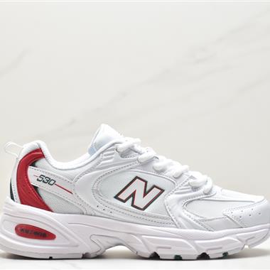 New Balance MR530系列復古老爹風網布跑步休閑運動鞋