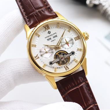 PATEK PHILIPPE   2023新款時尚休閒手錶 尺寸：42*12MM