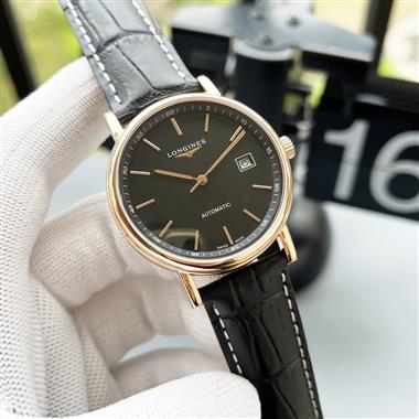 LONGINES   2023新款時尚休閒手錶 尺寸：42MM