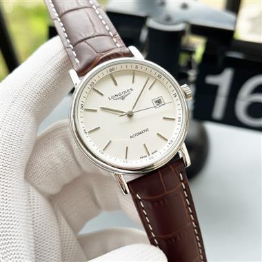 LONGINES   2023新款時尚休閒手錶 尺寸：42MM