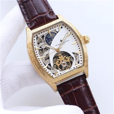 Vacheron Constantin   2023新款時尚休閒手錶 尺寸：42*12MM