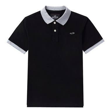 ABERCROMBIE & FITCH HCO 2023新款男生短袖POLO衫