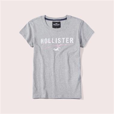 ABERCROMBIE & FITCH HCO  2023夏季新款女生短袖T恤