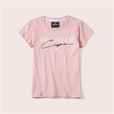 ABERCROMBIE & FITCH HCO  2023夏季新款女生短袖T恤