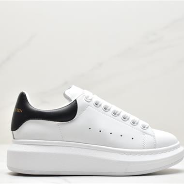 Alexander McQueen Sole Leather Sneakers低幫時裝厚底休閑運動小白鞋