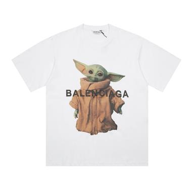 Balenciaga  2023夏季新款短袖T恤  歐版尺寸偏大