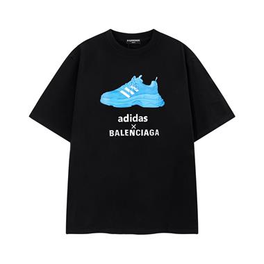 BALENCIAGA   2023夏季新款短袖T恤  男女同款