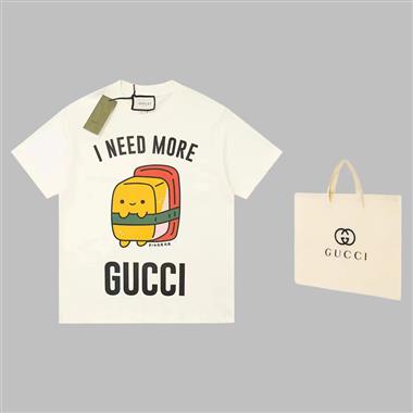 GUCCI  2023夏季新款短袖T恤  歐版尺寸偏大