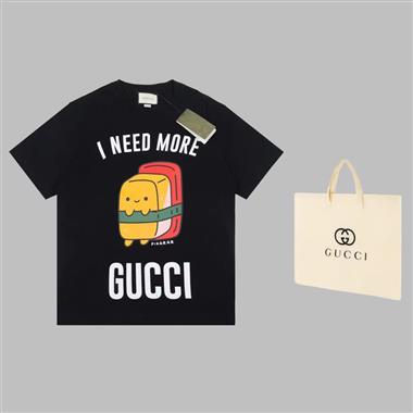 GUCCI  2023夏季新款短袖T恤  歐版尺寸偏大