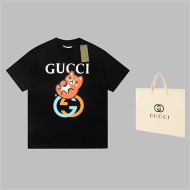 GUCCI  2023夏季新款短袖T恤  歐版尺寸偏大